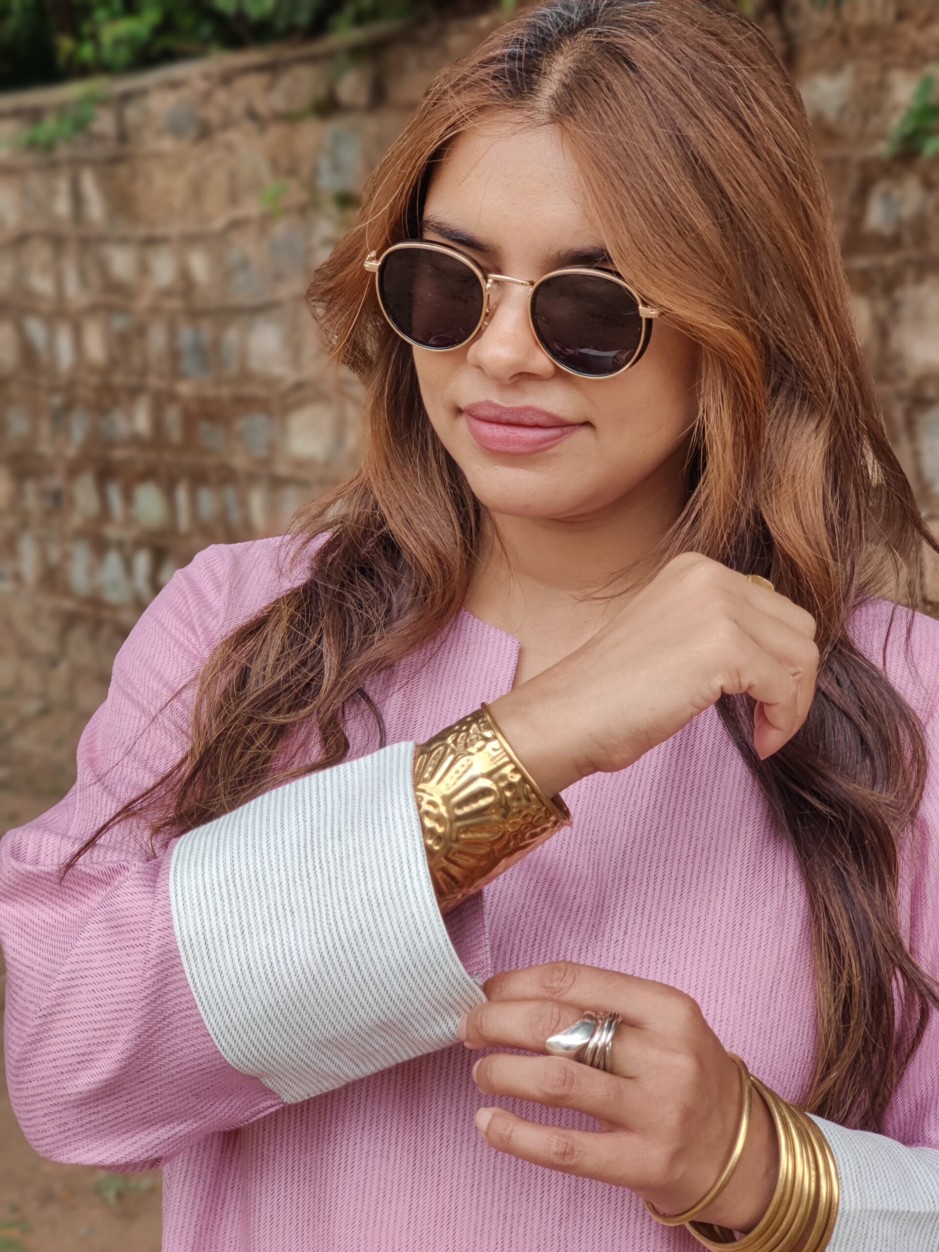 BABY-PINK KIRAN CO-ORD SET