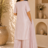 Blush Pink Embroidered Suit