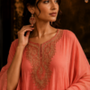 Coral Ombre Kaftan Co-Ord