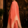 Coral Ombre Kaftan Co-Ord