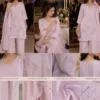 Blush Pink Embroidered Suit