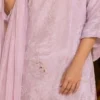 Blush Pink Embroidered Suit