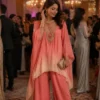 ayushi-028 Coral Ombre Kaftan Co-Ord