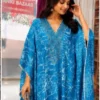 ayushi-08 Blur Printed Kaftan Suit Set