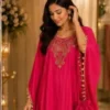 Blush Pink Embroidered Suit