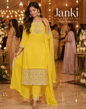Sunshine Grace Embroidered Suit