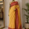 Marigold Heritage Woven Saree