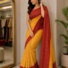 Marigold Heritage Woven Saree