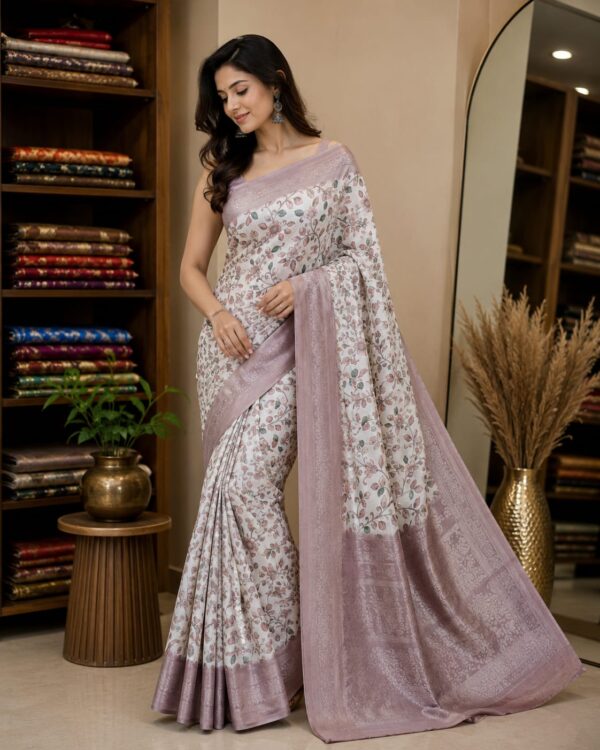 WhatsApp Image 2026-07-24 at 2.08.18 PM (1) Lavender Bloom Woven Floral Saree