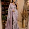 WhatsApp Image 2026-07-24 at 2.08.19 PM (1) Lavender Bloom Woven Floral Saree