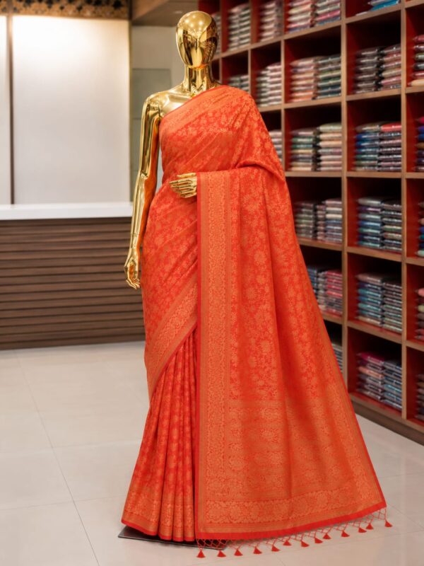 WhatsApp Image 2026-07-24 at 2.17.51 PM Radiant Vermilion Soft Cotton Blend Saree