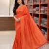 WhatsApp Image 2026-07-24 at 2.17.52 PM Radiant Vermilion Soft Cotton Blend Saree