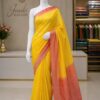 WhatsApp Image 2026-07-24 at 2.18.16 PM Sunshine Yellow Woven Cotton Blend Saree