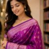 WhatsApp Image 2026-07-24 at 4.06.34 PM Royal Magenta Zari Woven Silk Blend Saree