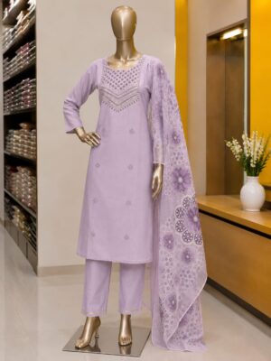 WhatsApp Image 2026-07-28 at 1.36.04 PM Premium Embroidered Kurta Set with Printed Dupatta