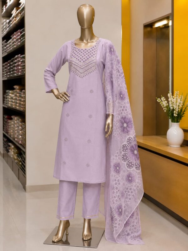 WhatsApp Image 2026-07-28 at 1.36.04 PM Premium Embroidered Kurta Set with Printed Dupatta