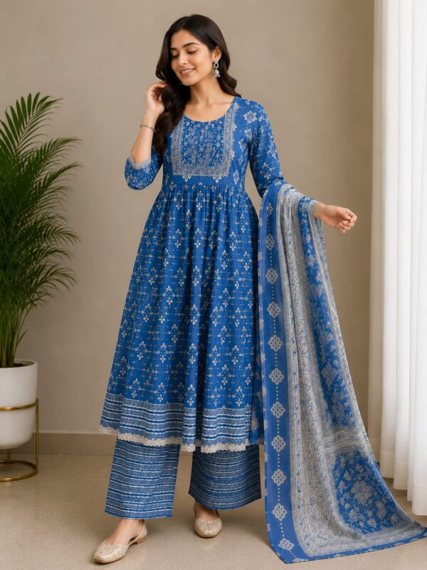WhatsApp Image 2026-07-28 at 1.38.30 PM (1) Azure Grace Printed Kurta Set