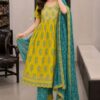 Sunshine Bloom Frock Suit Set