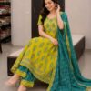 Sunshine Bloom Frock Suit Set