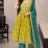 Sunshine Bloom Frock Suit Set