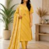 Sunshine Elegance Printed Suit Set
