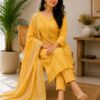Sunshine Elegance Printed Suit Set