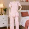 Blush Heart Cotton Night Suit