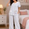 Pearl Grace Cotton Night Suit
