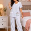 Pearl Grace Cotton Night Suit