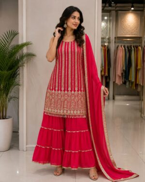 Regal Noor Sharara Set