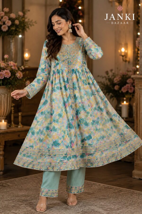 WhatsApp Image 2026-08-01 at 11.17.09 AM Pastel Blue Floral Anarkali Kurta Set