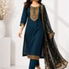 WhatsApp Image 2026-08-01 at 11.17.43 AM Midnight Blue Embroidered Kurta Set with Dupatta