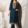 WhatsApp Image 2026-08-01 at 11.17.43 AM (2) Midnight Blue Embroidered Kurta Set with Dupatta