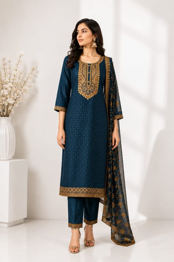 WhatsApp Image 2026-08-01 at 11.17.44 AM Midnight Blue Embroidered Kurta Set with Dupatta