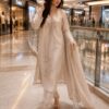 WhatsApp Image 2026-08-01 at 11.18.01 AM (1) Champagne Beige Embroidered Kurta Set with Dupatta