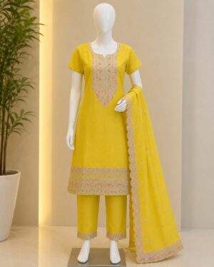 Sunshine Embroidered Kurta Set