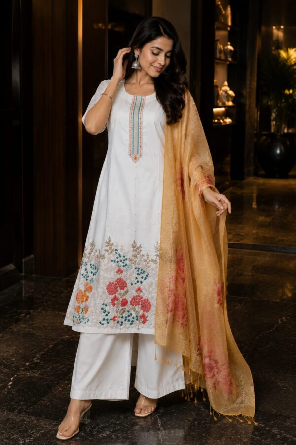 WhatsApp Image 2026-08-02 at 1.28.36 PM (1) Ivory Blossom Embroidered Kurta Set