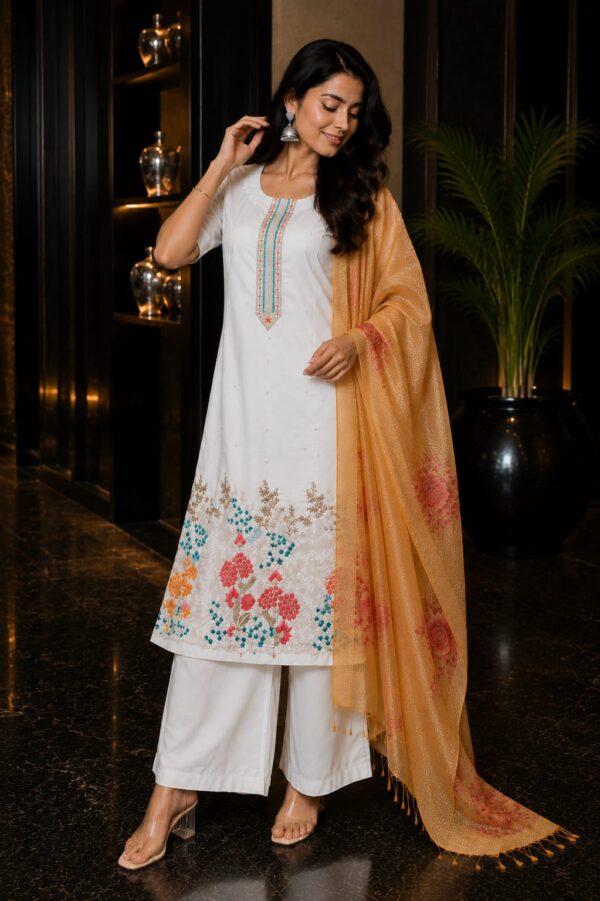 WhatsApp Image 2026-08-02 at 1.28.37 PM (1) Ivory Blossom Embroidered Kurta Set