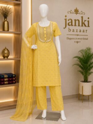 Elegance Embroidered Kurta Set