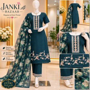 Bloom Embroidered Kurta Set