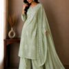 Meher Mist Printed Kurta Palazzo Set