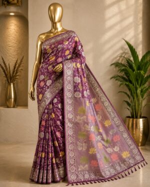 Floral Elegance Saree