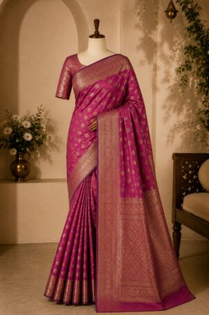 Rich Zari Woven Saree