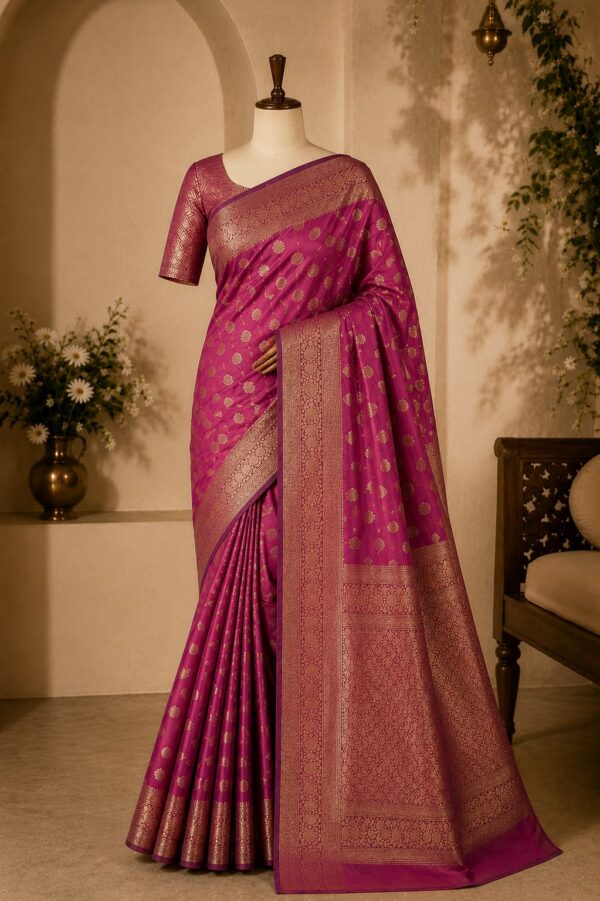 Rich Zari Woven Saree
