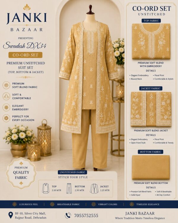 WhatsApp Image 2026-08-15 at 5.51.35 PM (1) Golden Beige Embroidered Unstitched Suit Set