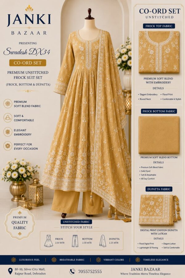 WhatsApp Image 2026-08-15 at 5.51.35 PM Golden Beige Embroidered Unstitched Suit Set