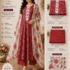 WhatsApp Image 2026-08-16 at 11.48.00 AM (1) Red Floral Jam Satin Unstitched Suit Set