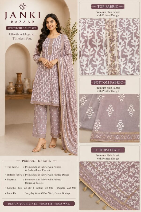 WhatsApp Image 2026-08-16 at 11.48.30 AM (2) Mauve Printed Slub Unstitched Suit Set