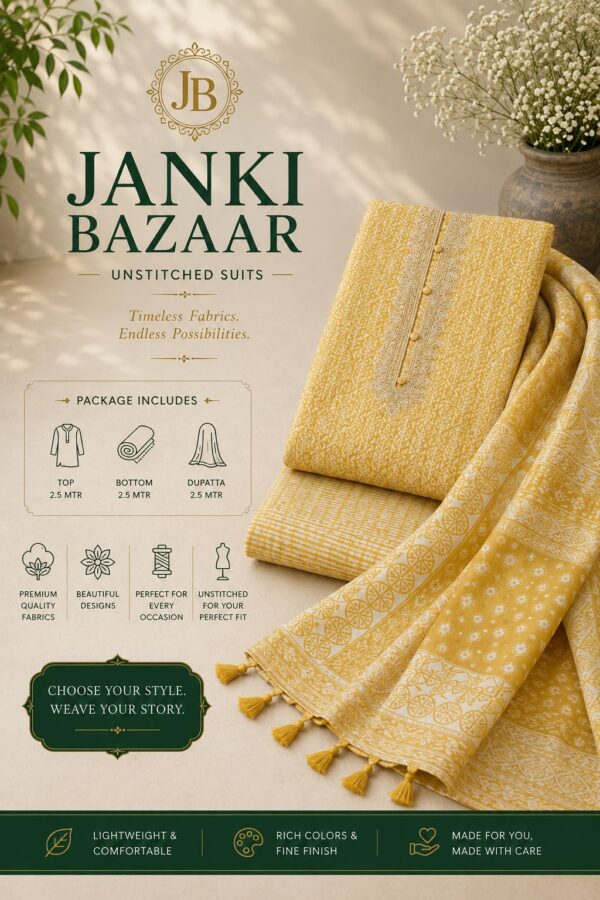 WhatsApp Image 2026-08-16 at 11.48.53 AM Mustard Yellow Printed Unstitched Suit Set