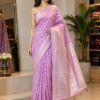 WhatsApp Image 2026-08-21 at 4.01.07 PM Lavender Woven Saree